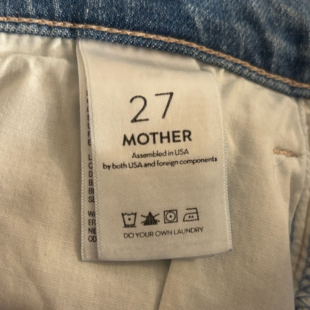 MOTHER DENIM The Hustler Ankle Fray Jeans in Understudy - Picture 13 of 14